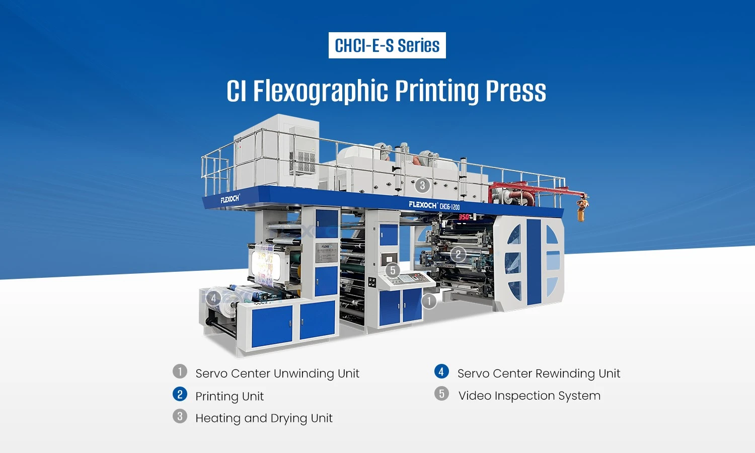 CI Flexographic Printing Press CI Flexographic Printing Press